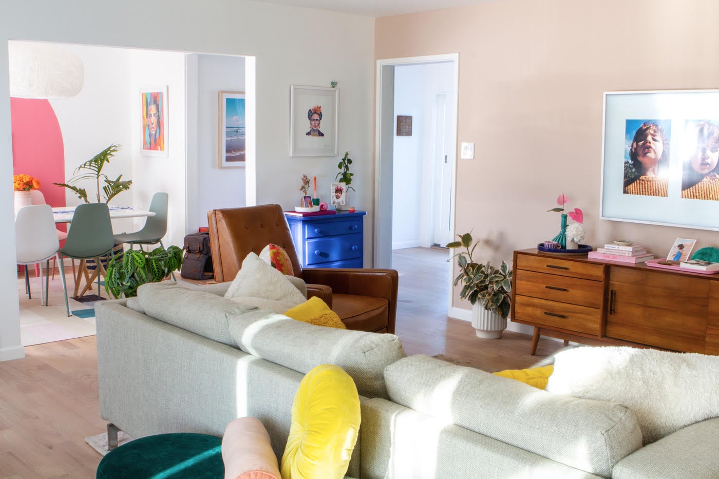 A Family Home Bursting With Bright Colors
