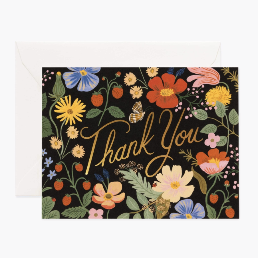 Thank you card