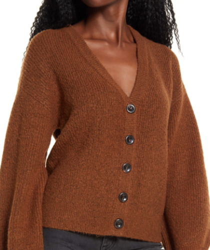 Ribbed Cardigan