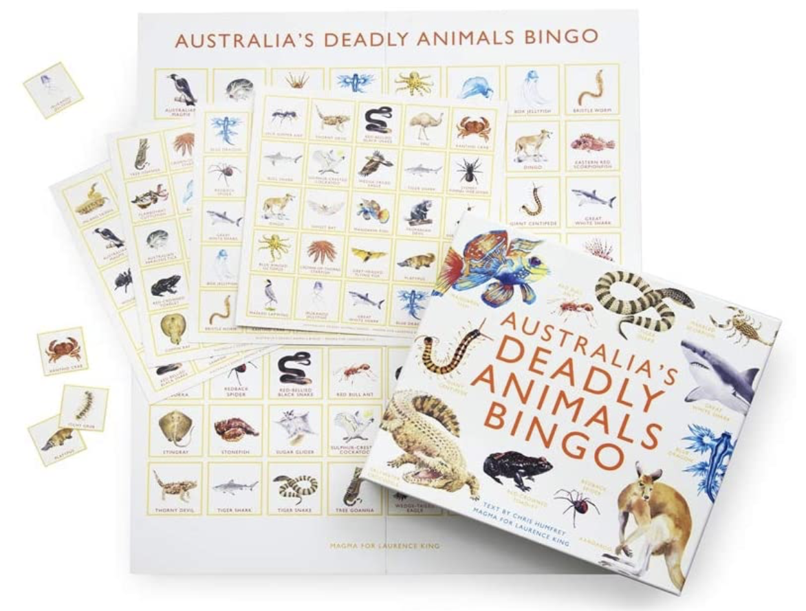 deadly animals bingo